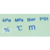 变送表单位标贴