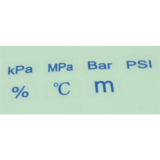 变送表单位标贴